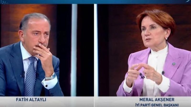 Meral Akşener Fatih Altaylı'nın Teke Tek programına konuk olacak! Teke Tek ne zaman ve saat kaçta?