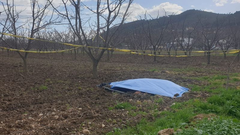 Manisa’daki bir tarlada erkek cesedi bulundu