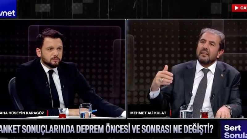 Deprem bölgesinin yeniden yapılanmasında Erdoğan'a güven yüzde 70