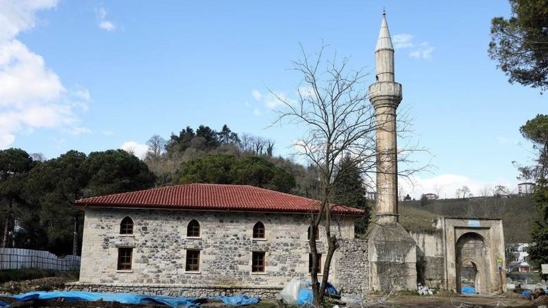 Ordu'da 600 yıllık tarihi Eskipazar Camii ibadete açılıyor
