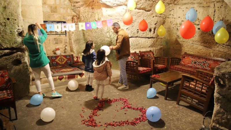 Gaziantep'te 500 yıllık mağara depremi hasarsız atlattı