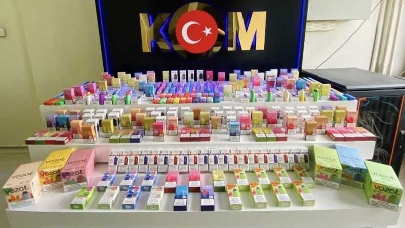 Denizli'de kaçak sigara! 7 şüpheli yakalandı