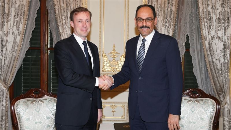 Cumhurbaşkanlığı Sözcüsü İbrahim Kalın, ABD Ulusal Güvenlik Danışmanı Jake Sullivan ile görüştü