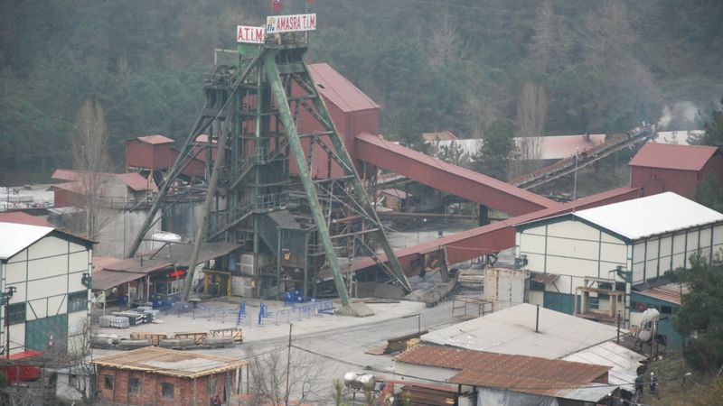 Amasra’daki maden ocağında yangın yeniden başladı