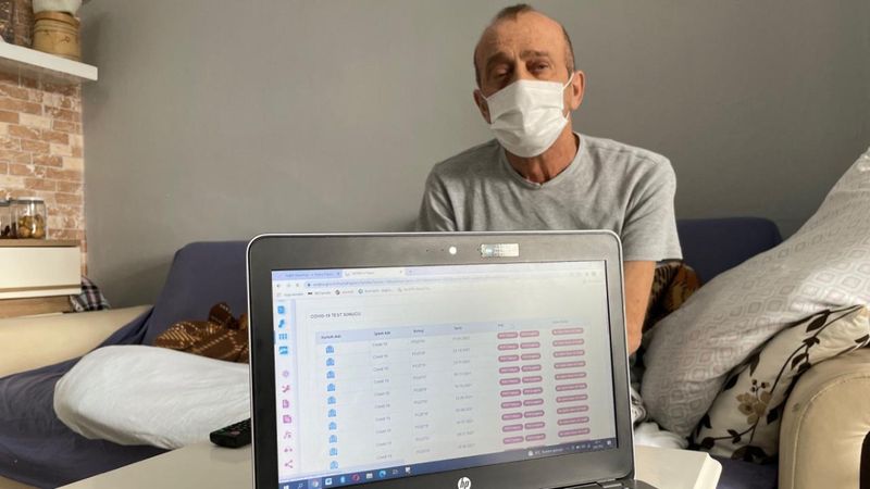 480 gün koronavirüs karantinasında kalan Muzaffer Kayasan, lösemiyle mücadele ediyor