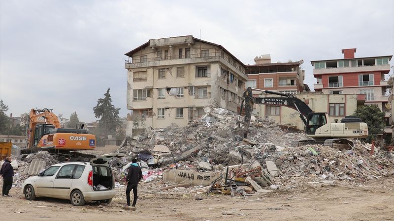 Hatay'ın Defne ilçesinde hasar tespit çalışmaları tamamlandı