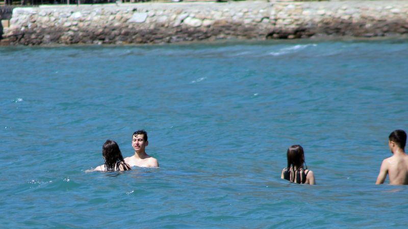 Muğla'da deniz sezonu açıldı