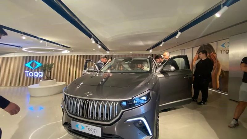 Ankaralı vatandaşlar, Togg deneyim merkezine akın etti