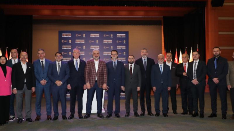 Balkanlar'dan gelen heyetten AK Parti’ye destek ziyareti