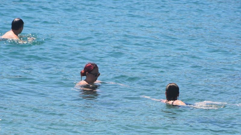 Bodrum'da bayram hareketliliği yaşandı: Plajlar doldu taştı