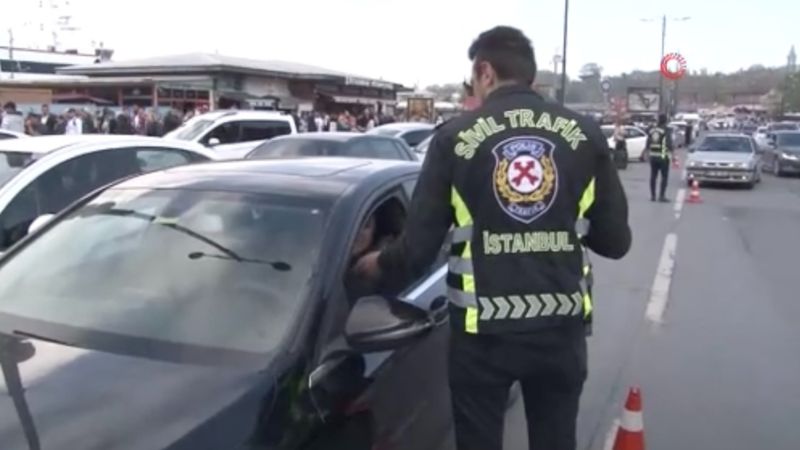 İstanbul trafiğinde 'Ramazan Bayramı' denetimi