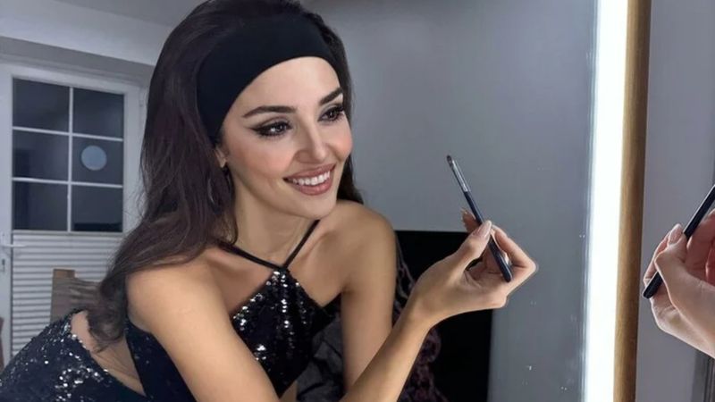Hande Erçel'in ayakları olay oldu