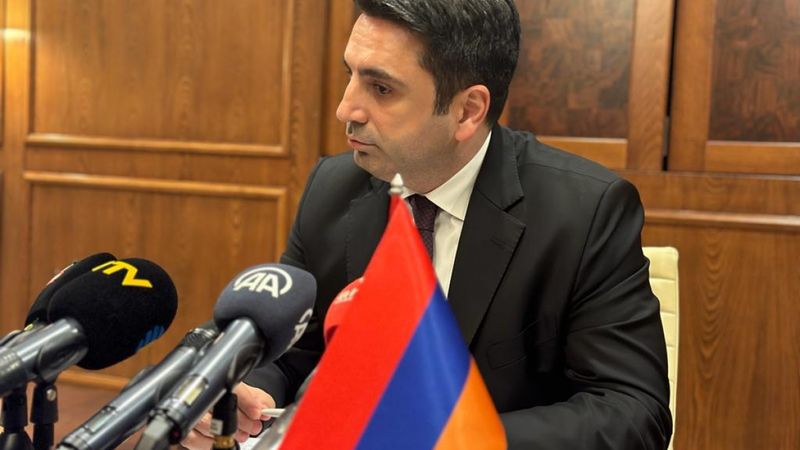 Ermenistan Ulusal Meclis Başkanı Simonyan: Türkiye olmadan barış mümkün değil