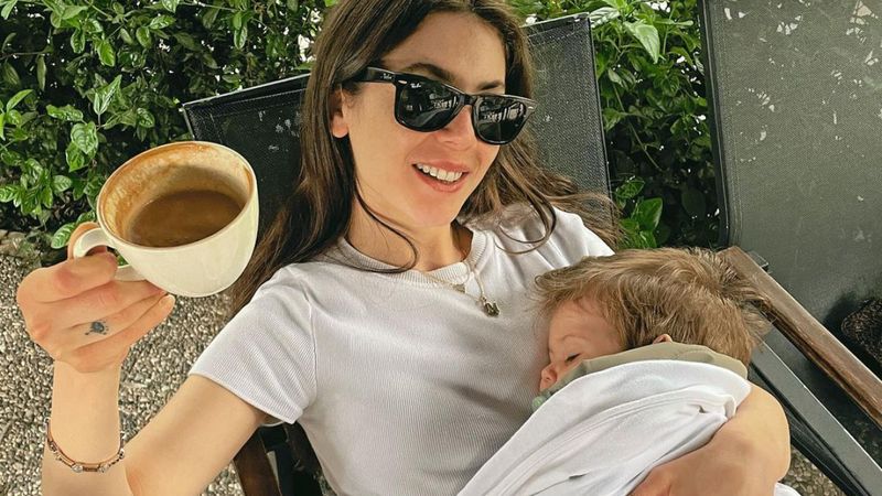 Fulya Zenginer'in oğlu Milan bir yaşında