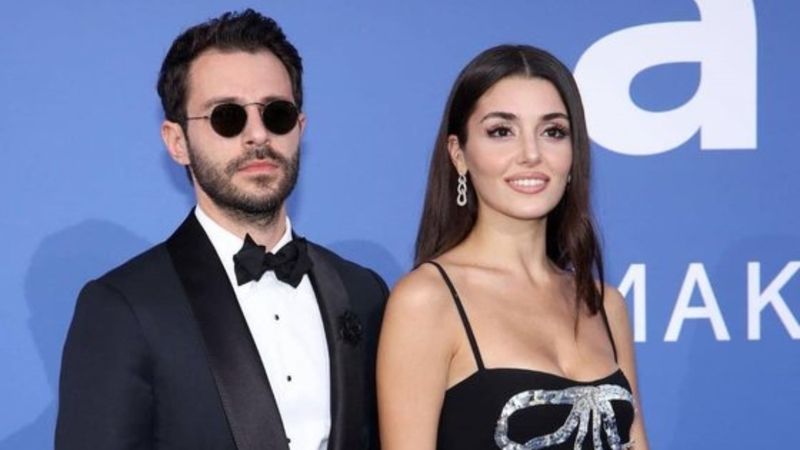 Hande Erçel, Hakan Sabancı'yı da Cannes’a götürdü