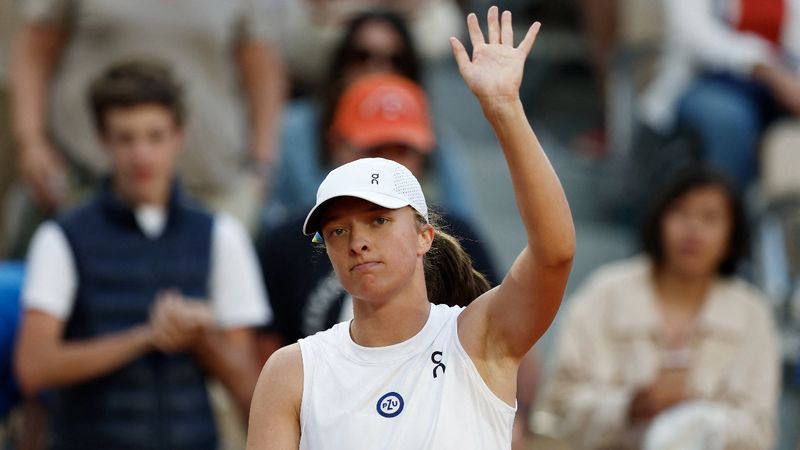 Iga Swiatek, Fransa Açık'ta çeyrek finalde