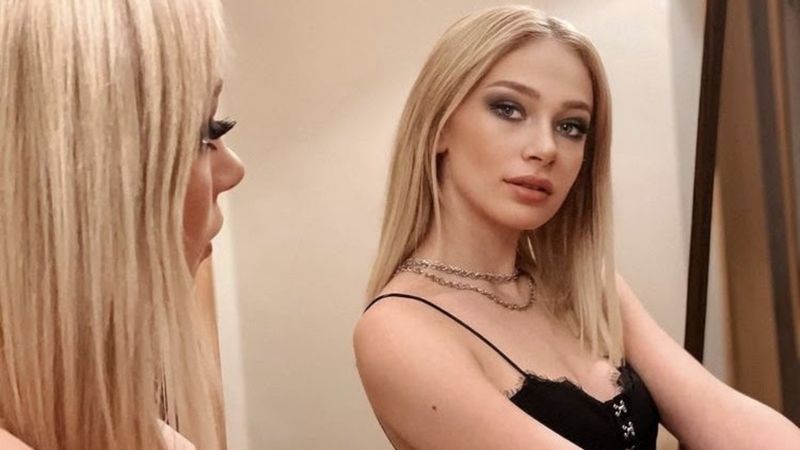 Tiktok fenomeni Yaren Alaca fileden crop giydi, beğeni butonu çöktü! 