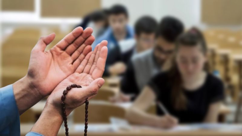YKS SINAV DUASI: Okuduktan sonra stres ve heyecan kalmayacak!