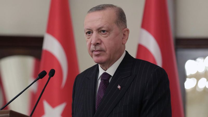 Cumhurbaşkanı Erdoğan'dan şehit ailesine başsağlığı mesajı