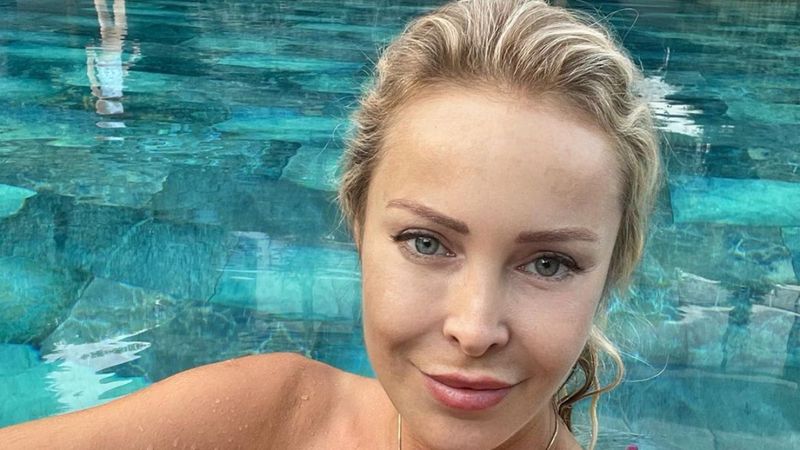 İbrahim Tatlıses'in eski eşi Ayşegül Yıldız fiziğiyle nefes kesti! 