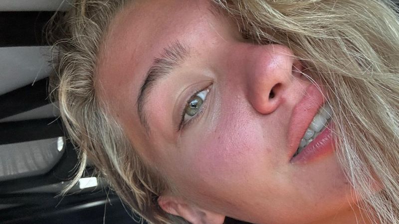 Melisa Döngel, makyajsız