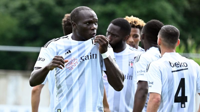 Beşiktaş hazırlık maçında Strasbourg'u yendi