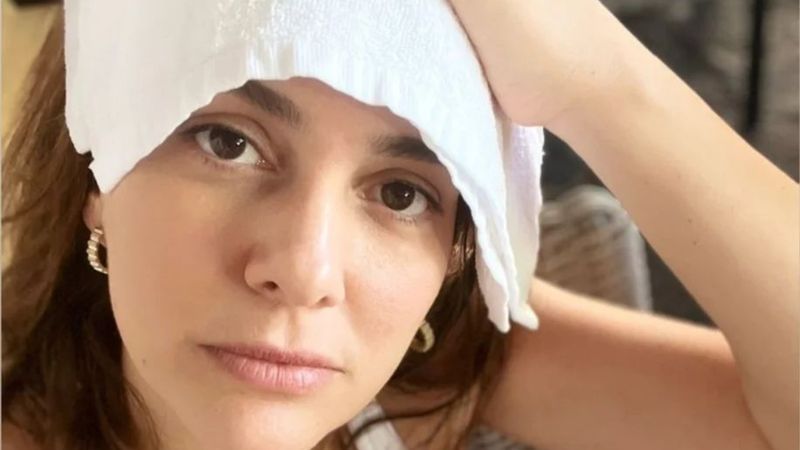 Bergüzar Korel, tatil pozlarını paylaştı