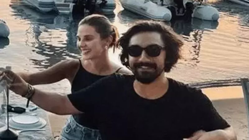 Umut Evirgen ve Alina Boz Yunanistan'a gitti