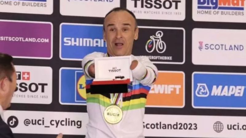 İspanyol ampute bisikletçi Ricardo Ten Argiles'e verilen ödül şaşırttı