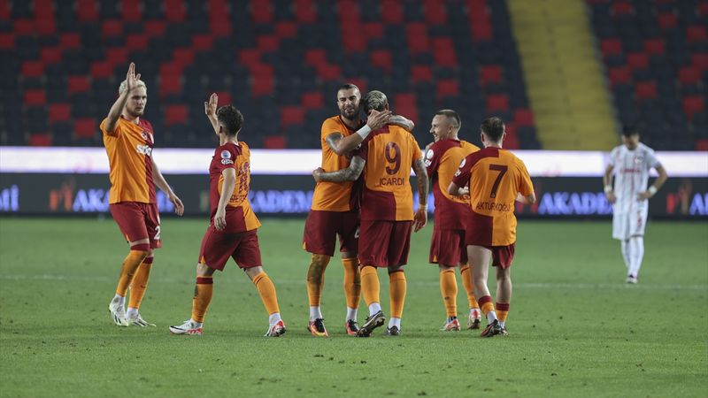 Galatasaray, Gaziantep FK'yı üç golle geçti