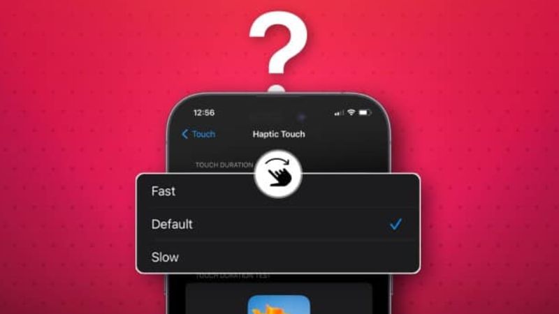 iPhone'da dokunma hassasiyeti nasıl ayarlanır