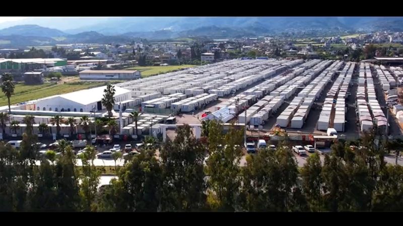 Hatay'da öğretmenler için 6 bin 343 konteyner kuruldu