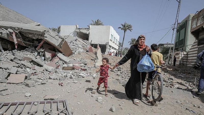 BM: İsrail, Gazze'deki 1,1 milyon sivilin bölgenin güneyine geçmesini istiyor