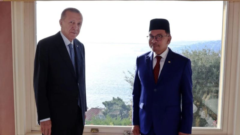 Cumhurbaşkanı Erdoğan, Malezya Başbakanı'nı kabul etti