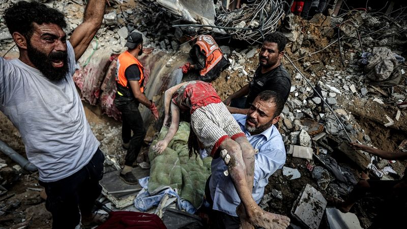 Gazze'de İsrail ablukasında 18. gün! Ölü sayısı 6 bine dayandı