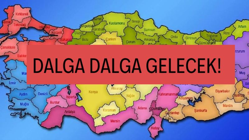 Türkiye hazır ol: İlk dalga 5 Kasım'da gelecek! Ardından 6 sonra 10'da bir daha gelecek!
