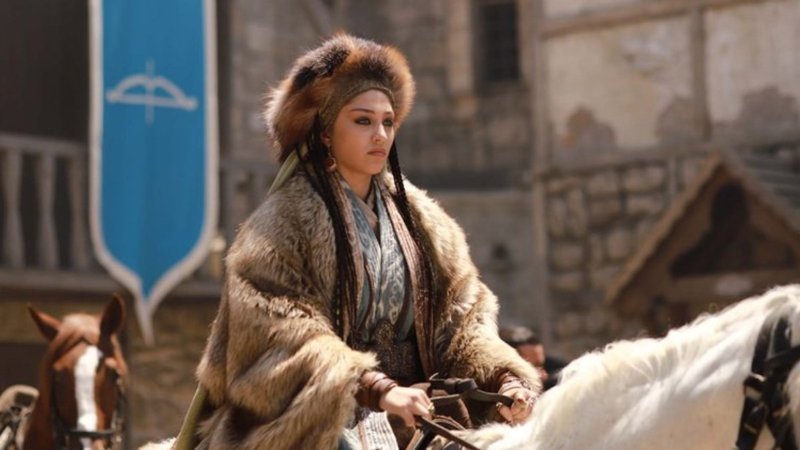 Alparslan'ın Seferiye Hatun'u poz verdi, beğeni butonu çöktü! 