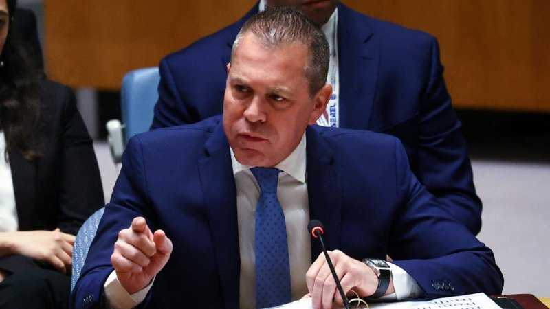 İsrail'in BM Daimi Temsilcisi Erdan'ın iddiası: Gazze'de insani kriz yok