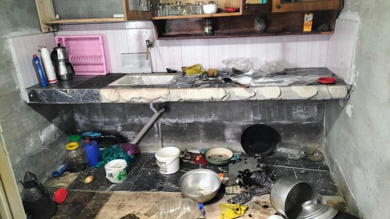 Giresun'daki yayla evi ayılar tarafından talan edildi