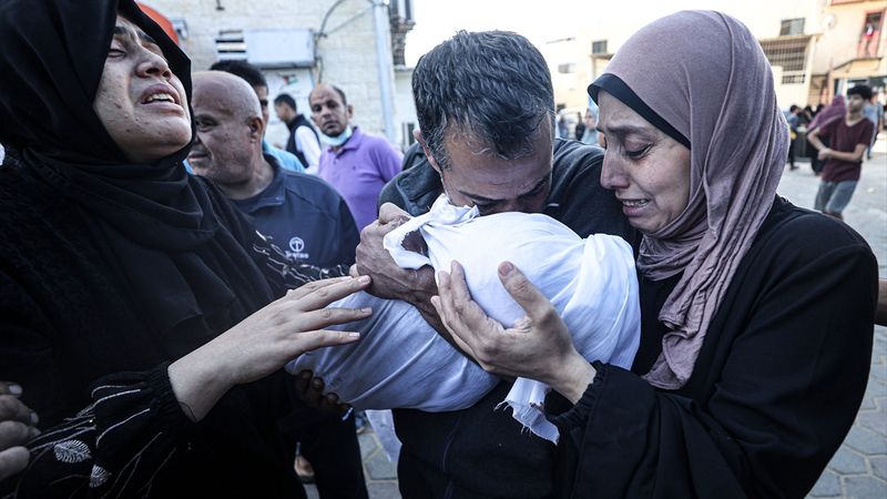 Savaşta 35'inci gün! Gazze'de can kaybı 11 bini aştı