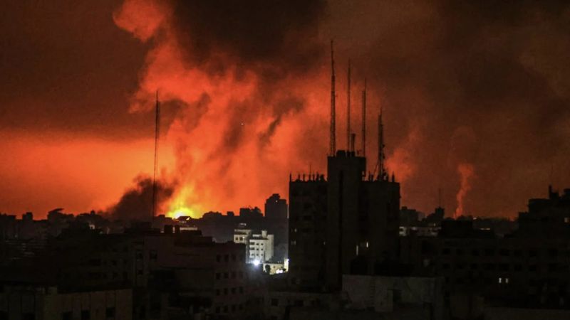 Gazze'de iletişim kesintisi nedeniyle bugün can kayıpları sayılamadı