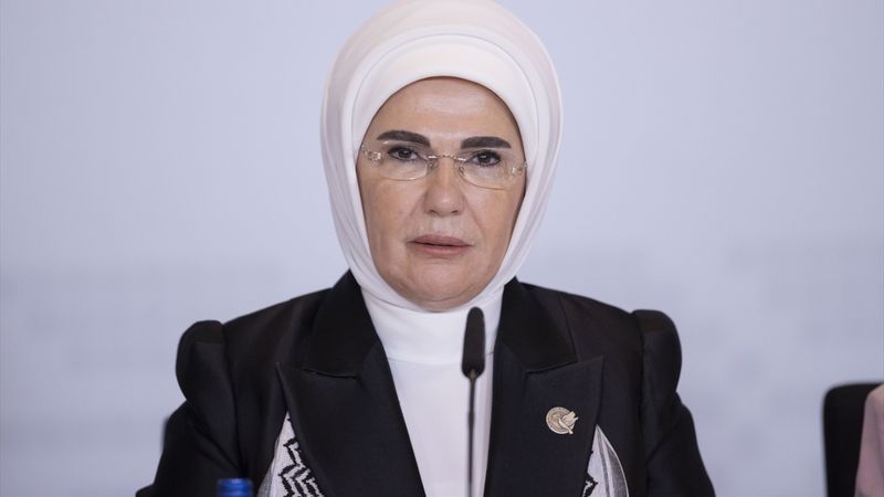 Emine Erdoğan'dan Amerikan dergisine Gazze için mücadele mesajı