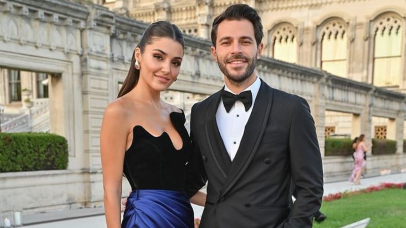 Sosyetik Hakan Sabancı, sevgilisi Hande Erçel'in doğum gününü kutladı