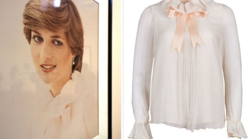 Prenses Diana’nın bluzu açık artırmada