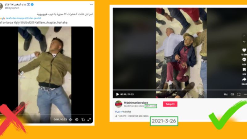 İsrail'in bir yalanı daha ortaya çıktı! 'Filistinliler görüntü kurguluyor' iddiası patladı