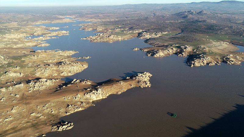 Trakya'daki barajlarda ortalama doluluk oranı yüzde 43'e yükseldi