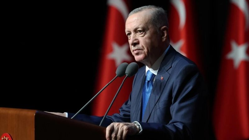 Cumhurbaşkanı Erdoğan'dan şehitler için taziye mesajı