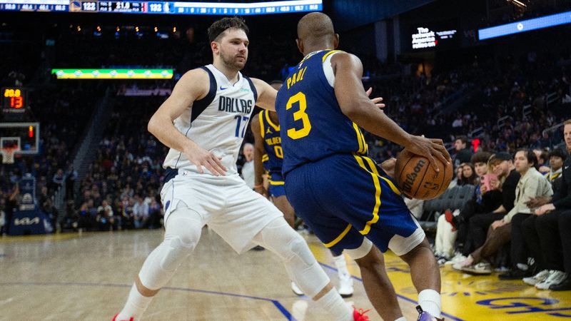 Dallas Mavericks, Luka Doncic'in yıldızlaştığı maçta Golden State Warriors'ı yendi