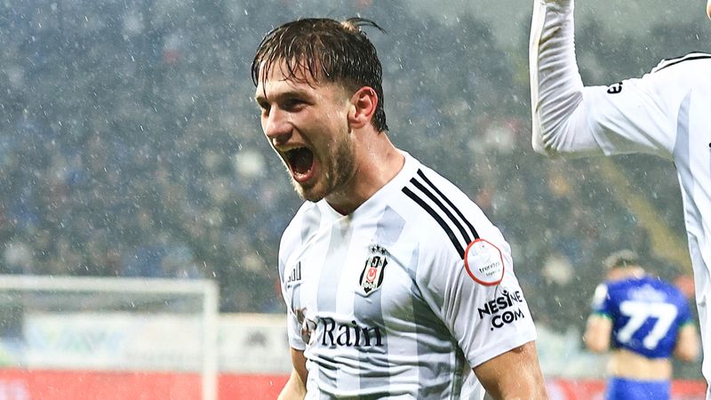 Beşiktaşlı Semih Kılıçsoy gollerine devam ediyor