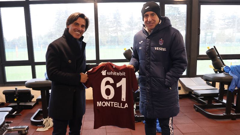 Montella'dan Trabzonspor'a ziyaret